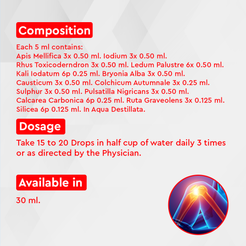 Allen Homeopathy A03 Synovitis Drops