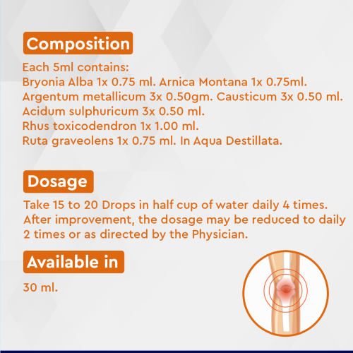 Allen Homeopathy A19 Joint Pains Drops