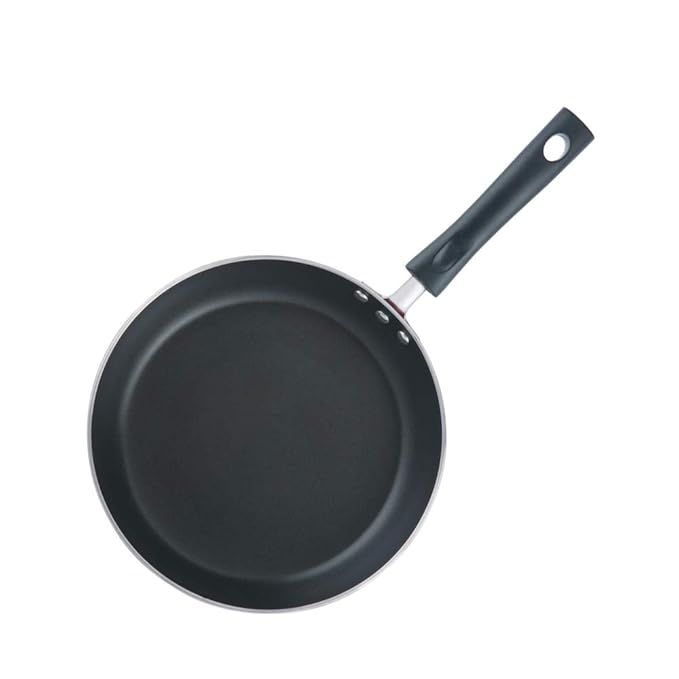 Vinod Zest Inducto Aluminium Non Stick Frypan - 18 cm | 3mm Extra Thick | 3 Layer Coating