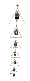 Tej Gifts Metal Bell Wind Chime for Balcony Home 7 Bells Design 2