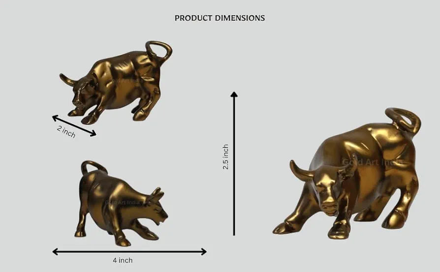 Gold Art India Bull French Brown