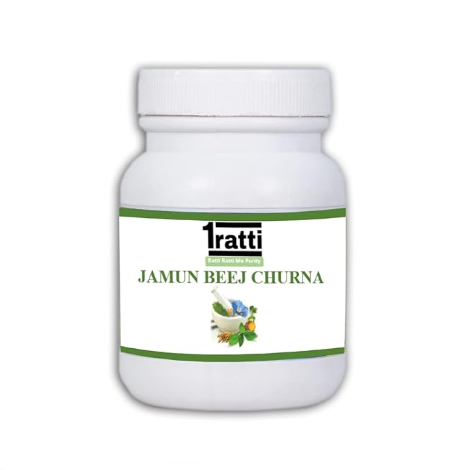 1Ratti Jamun Gulthli Churna Powder - 100 gms