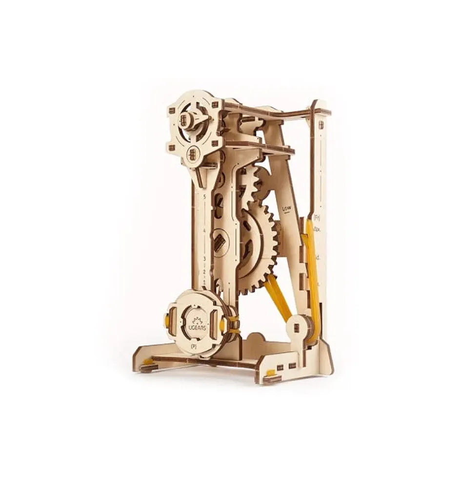 Ugears STEM Pendulum Model Kit - Creative Wooden Model Kits for Adults, Teens and Children - DIY Mechanical Science Kit for Self Assembly - Unique Educational and Engineering 3D Puzzles with App