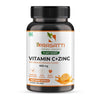 Prasatti Herbal Organic Plant Based Vitamin C Amla Extract With Zinc | Boost Immunity - 90 Veg Caps