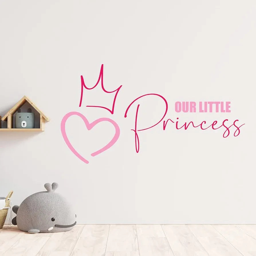 Kotart Our Little Princess Vinyl Wall Stickers/Decals