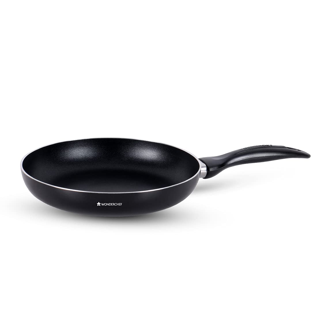 Wonderchef Ultra 24 cm Non-Stick Fry Pan with Induction Bottom & Cool-Touch Bakelite Handle