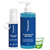 Be Bodywise 1% Salicylic Acid Body Wash & 3% AHA BHA Body Spray - 475 ml | Exfoliates Dead Skin Cells, Reduces Body Acne & Bumps | Sulphate & Paraben-Free