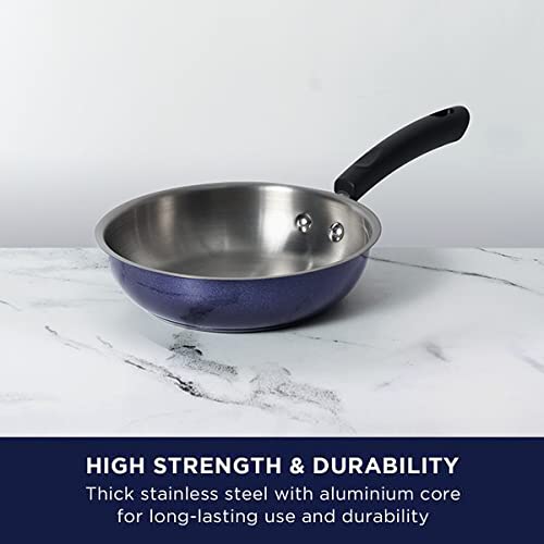 Meyer Centennial Nickel Free Stainless Steel Fry pan 20cm Blue Diamond