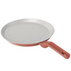 Ember Cookware Arcilla Ceramic Non Stick Dosa Tawa 28cm | Matching Handle | Florence Series | Terracotta