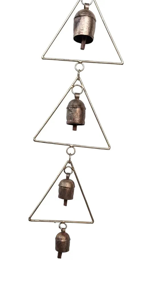 Tej Gifts Metal Bell Wind Chime for Balcony Home 7 Bells Design 2
