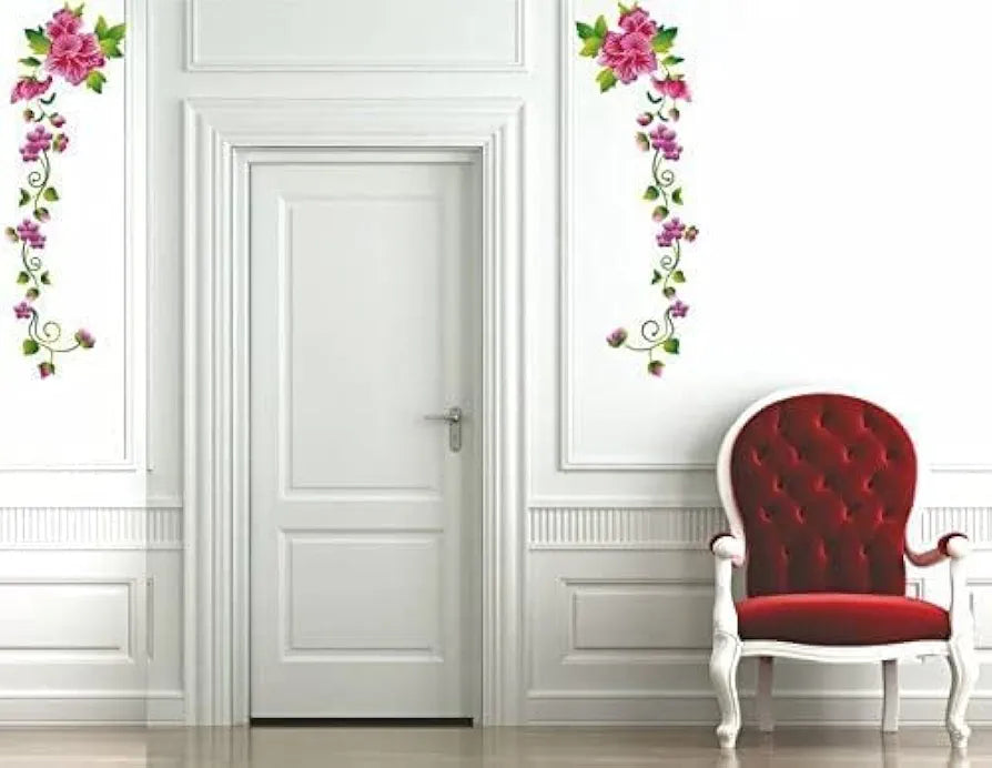 Decals Design Flower Vines Wall Sticker