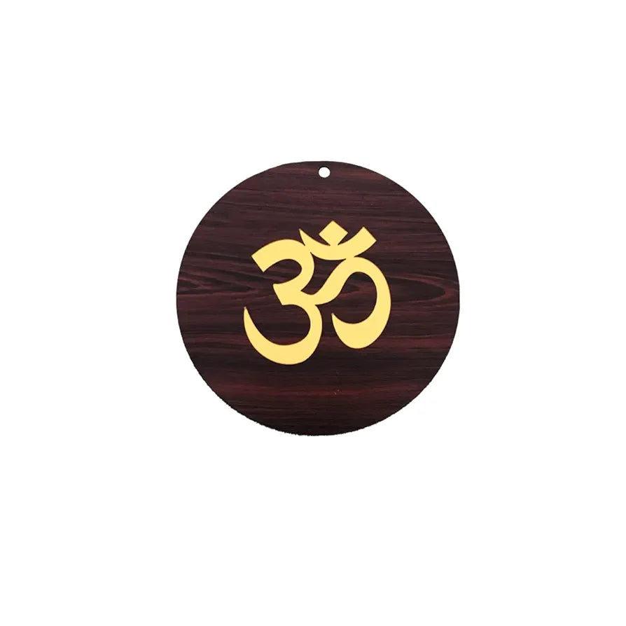 Dream Catcher Traditional Indian Dreamcatcher Height 75 cm MDF_Hanging-Om