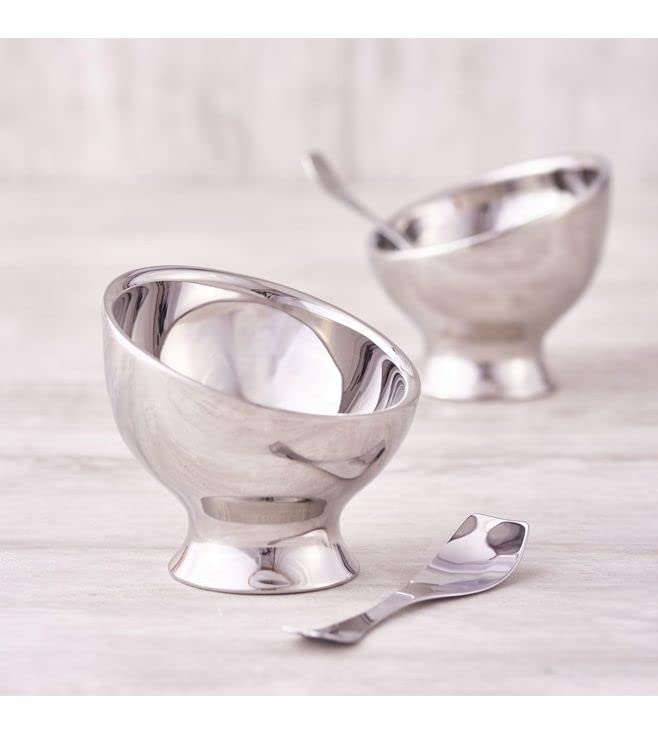 Arttdinox Ice Cream Dessert Bowl With Spoon Set of 2 | Dessert Cups for Ice Cream by Jindal