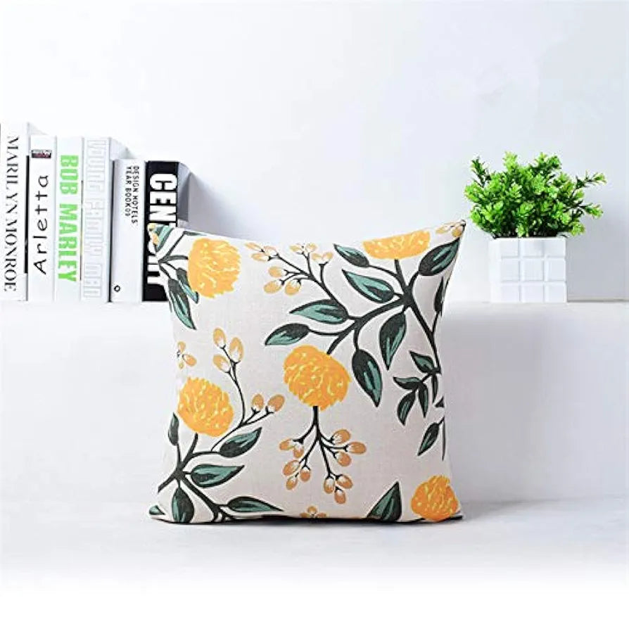 Aerohaven Designer Decorative Polyester Blend 150TC Throw Pillow/Cushion Covers Set of 5 - CC122