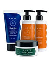 Arata Natural Hair Care Essentials For Women & Men With Cleansing Shampoo - (300 ML), Conditioner - (300 ML), Hair Gel - (150 ML) & Hair Cream - (100 ML) | All-Natural, Vegan & Cruelty-Free | Plant-Based, Non-Toxic Hair Cleansing & Styling