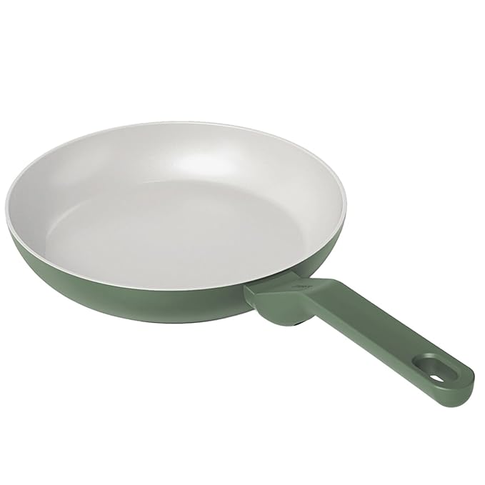 Ember Cookware Arcilla Ceramic Non-stick Frying Pan 24cm | Matching Handle | Florence Series | Green