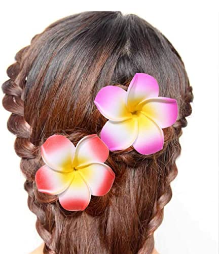 Artificial Big Foam Hawaaii Fake Foam Water Floating Flowers Pink