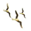 The Artment your Artistic Apartment Abstract Golden Birds Wall Art