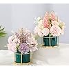 Artificial Multiflora Flower Roses Fake Sticks Bunch Decorative Without Vase Peach Fabric