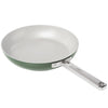 Ember Cookware Arcilla Ceramic Non-stick Frying Pan 24cm | Stainless Steel Handle | Green