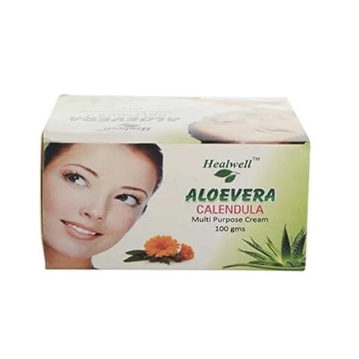 Healwell Aloevera Calendula Multi Purpose Cream - 100 gms