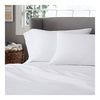 Ahmedabad Cotton Plain White Luxurious Cotton Pillow Cover / Case Set 4 Pieces | 300 Tc