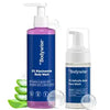 Be Bodywise 5% Niacinamide Body Wash 250ml & 1% Salicylic Acid Face Wash - 120ml | With Glycolic Acid & Aloe Vera | For Intense Hydration, Deep Cleansing & Glowing Skin