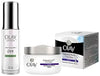 Olay Luminous Cica Super Serum - 30 ml| with 99% pure Niacinamide,White & Olay Night Cream Natural Aura Nourishing Repair Cream - 50 gms
