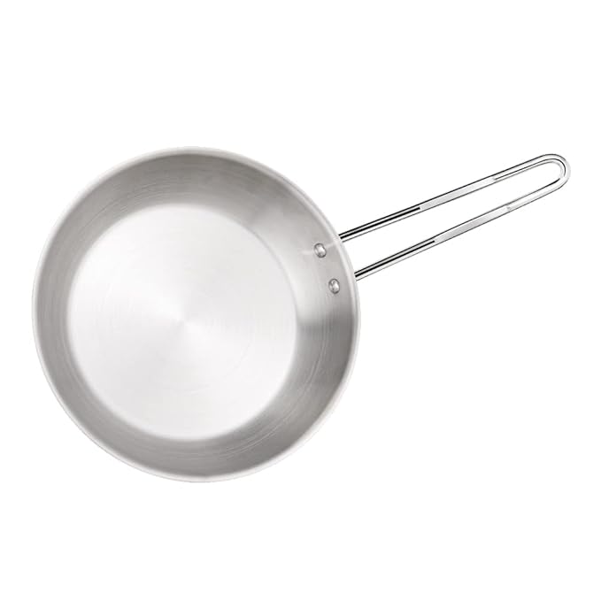 Premier 3-ply Clad Stainless Steel Fry Pan Tpf-24 Cm - 454 gms