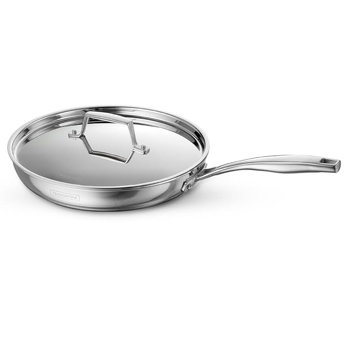 Tramontina Aeion Triply 26cm Fry Pan with SS 304 Lid