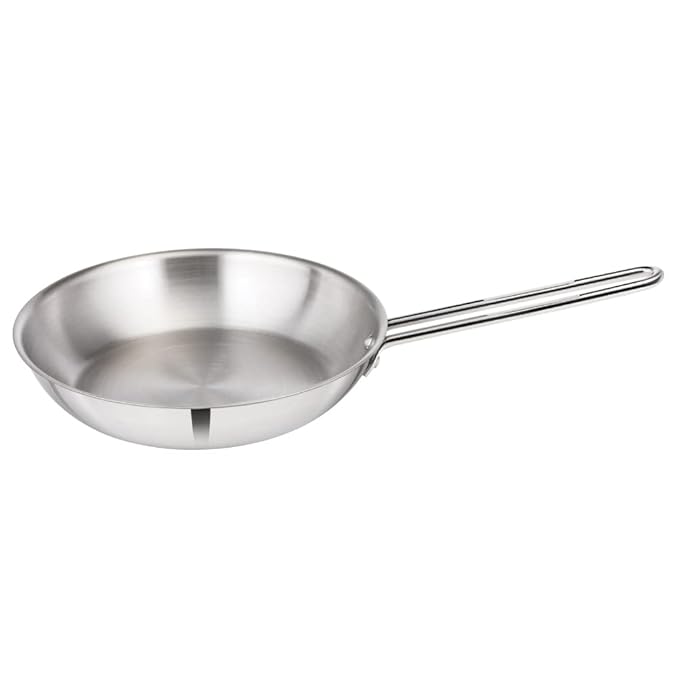 Premier 3-ply Clad Stainless Steel Fry Pan Tpf-24 Cm - 454 gms