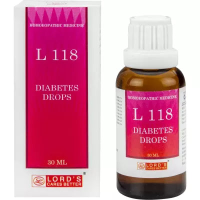 Lord's L 118 Diabetes Drop - 30 ml
