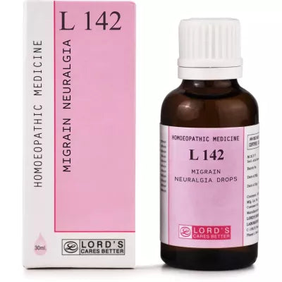 Lord's L 142 Migraine And Neuralgia Drop - 30 ml