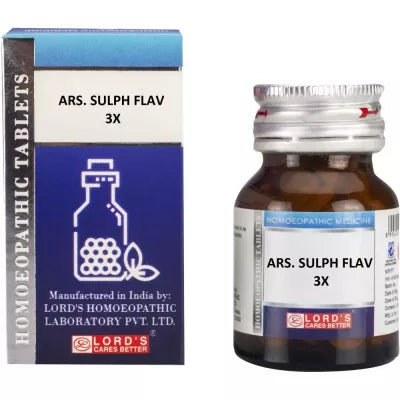Lord's Ars Sulph Flav Trituration Tablet