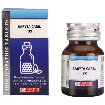 Lord's Baryta Carb Trituration Tablet