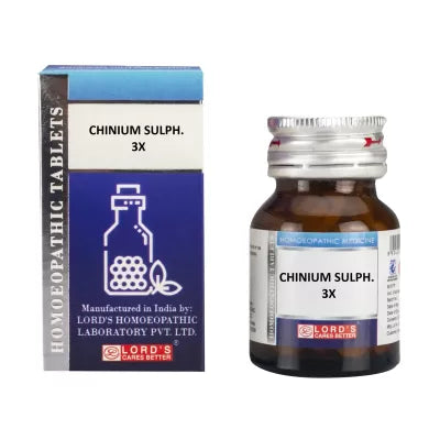 Lord's Chinium Sulph Trituration Tablet