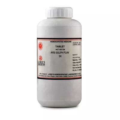 Lord's Ars Sulph Flav Trituration Tablet