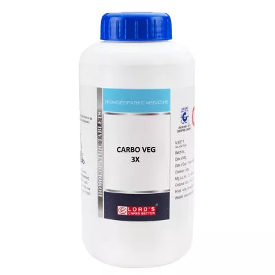 Lord's Carbo Veg Trituration Tablet