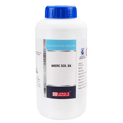 Lord's Merc Sol Trituration Tablet