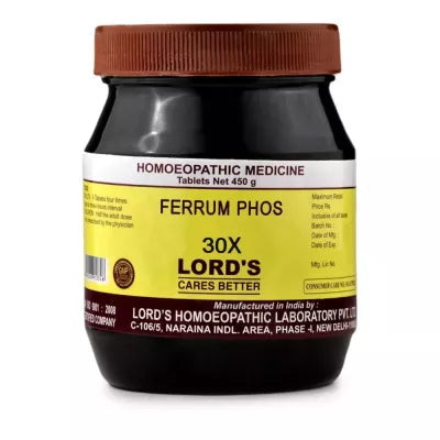 Lord's Ferrum Phos Biochemic Tablet