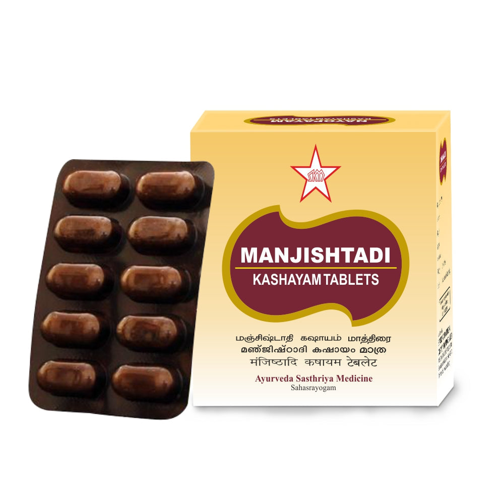 SKM Siddha And Ayurveda Manjistadi Kashayam - 100 tabs