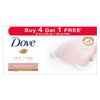 Dove Pink Rosa Beauty Bar - 125 gms (Buy 4 Get 1 Free)