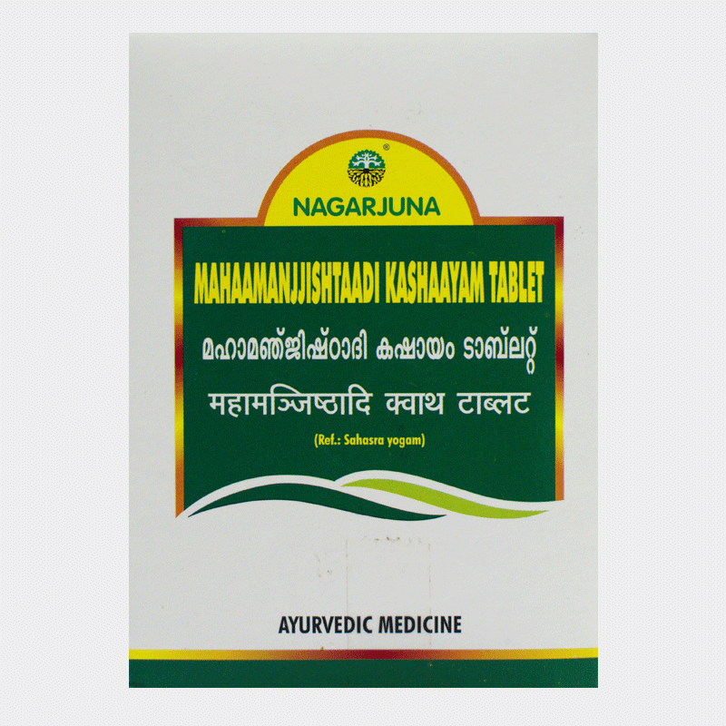 Nagarjuna Ayurveda Mahaamanjishtadi Kashayam Tablet - 100 Tabs
