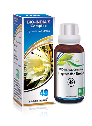 Bio India Complex 49 Hypotension Drop - 30 ml