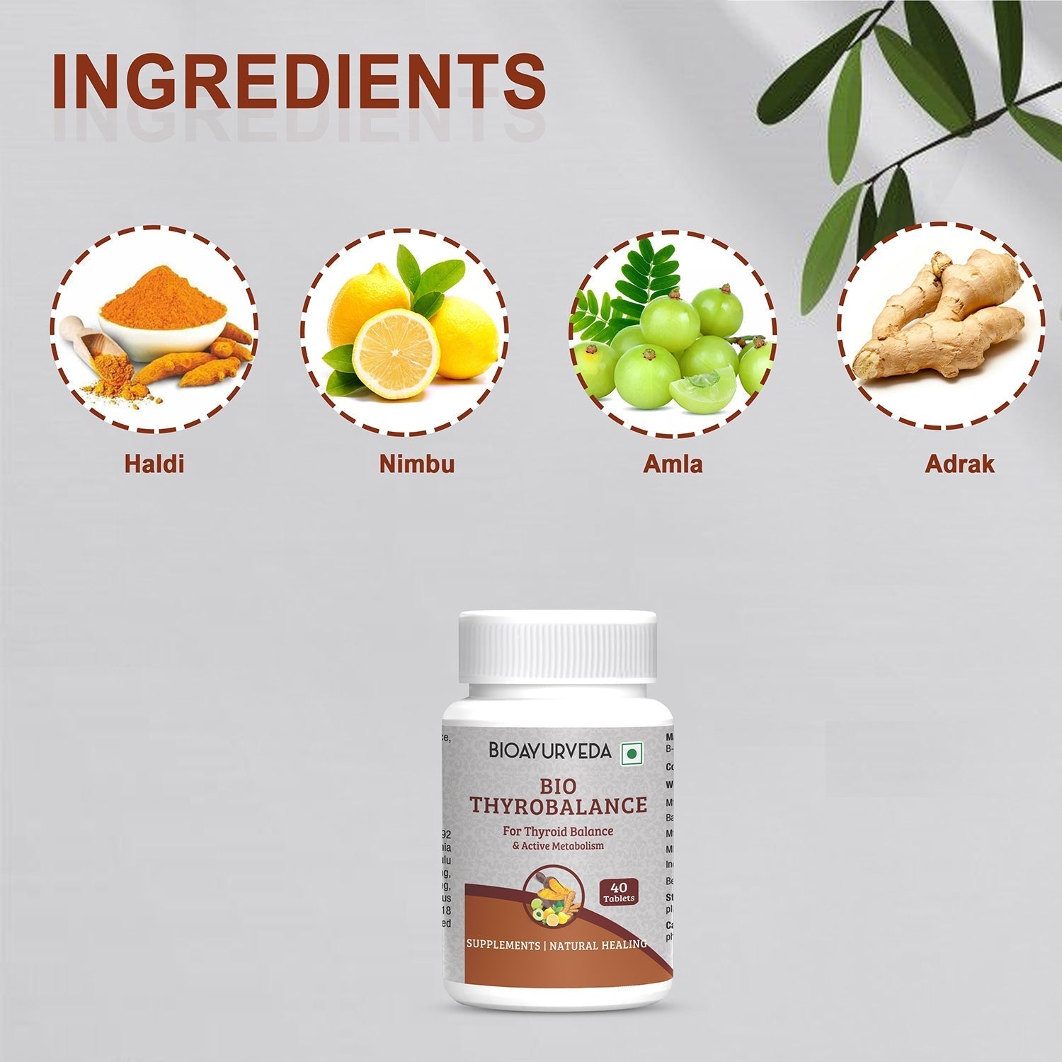 Bio Ayurveda Thyrobalance Tablets