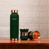Artarium Copper Bottle with Copper Cups Gift Combo