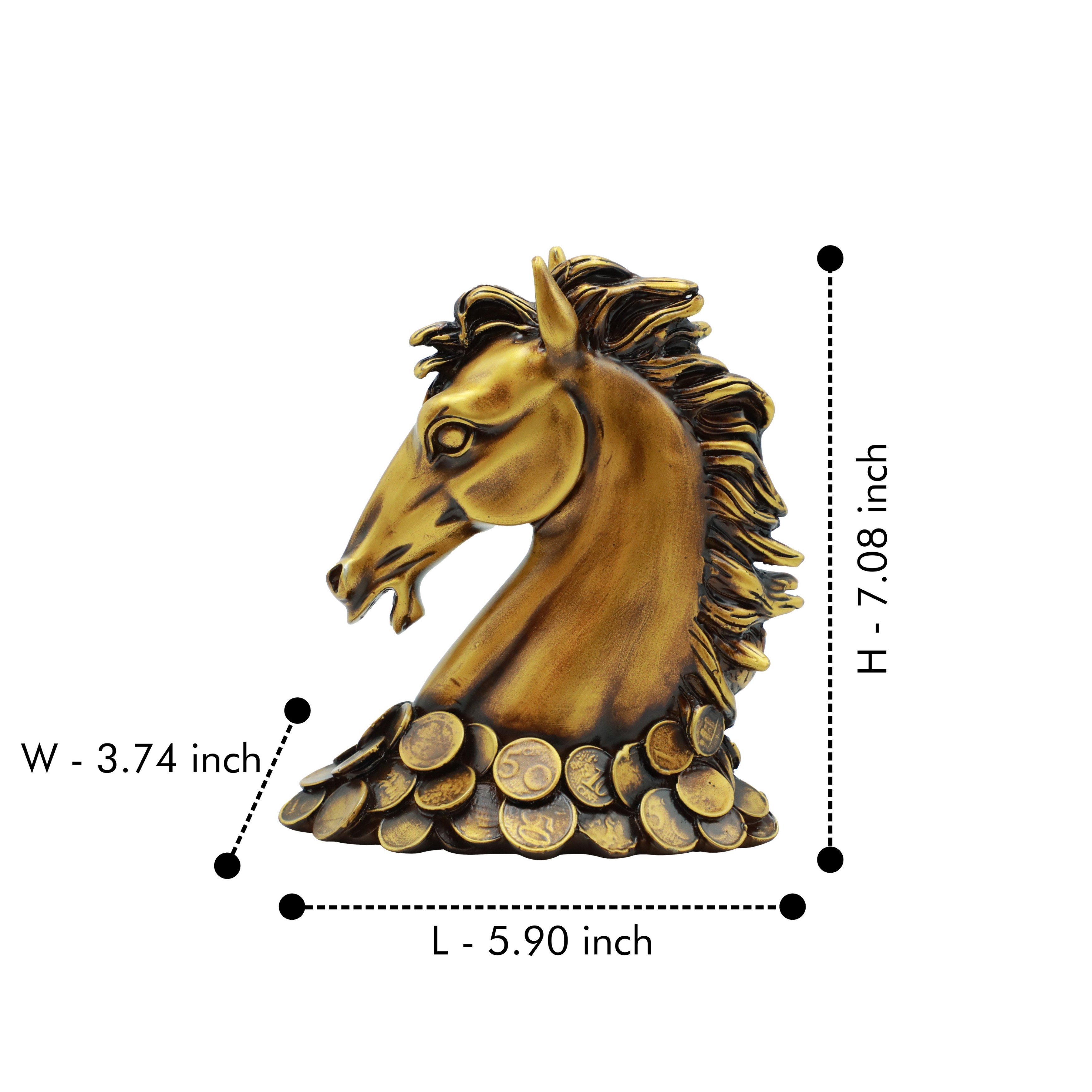 Artarium Coin Horse Head Idol