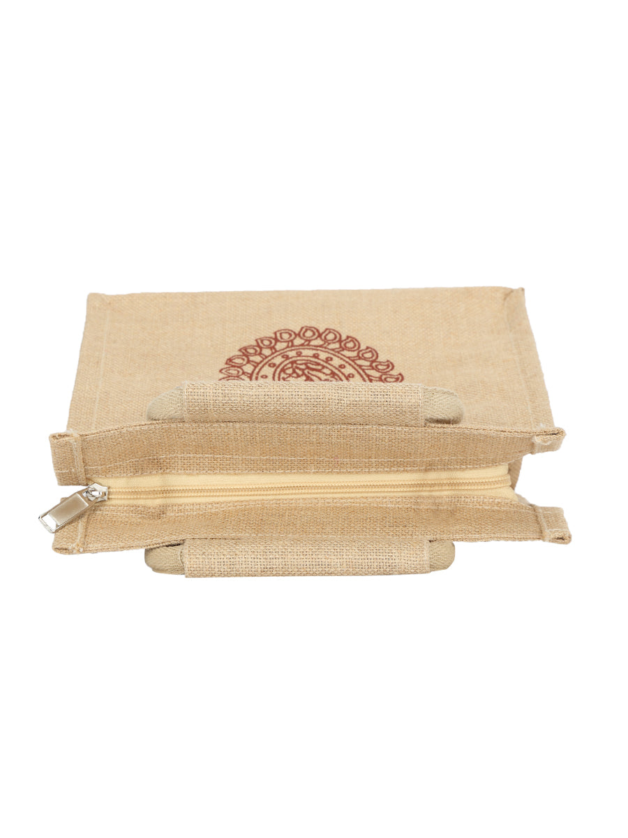 Jute Cottage Paisley Zipper Lunch Bag