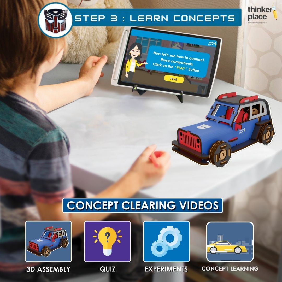 Transformers Optimus Prime DIY Car- Learn about Friction
