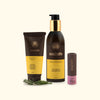 SoulTree Hand and Foot Cream, Lotus and Kokum Butter Lip Balm &  Apricot Moisturiser Set